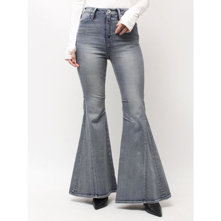 ハイウエストleg lengthフレアデニムパンツ[品番：MKSW0066512]｜GYDA