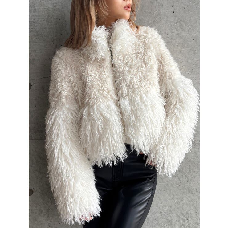 TINY】switchingフェイクファーコート[品番：MKSW0067246]｜GYDA