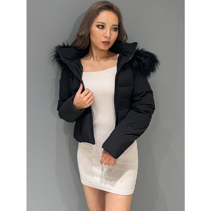 GYGYベルト付きショートダウンコート[品番：MKSW0062063]｜GYDA