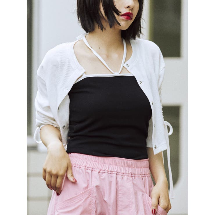 ホルターネックキャミソール[品番：MKSW0052601]｜jouetie（ジュエティ