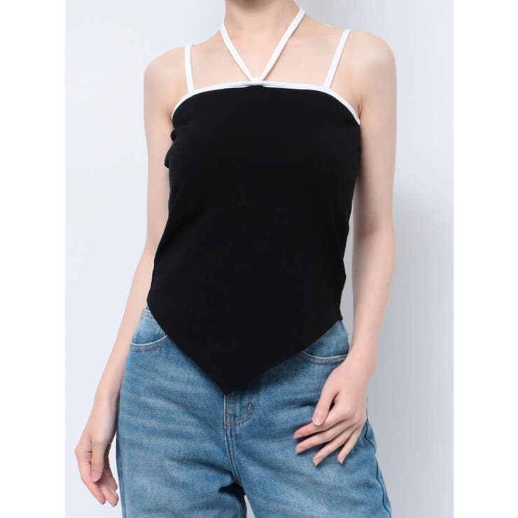 ホルターネックキャミソール[品番：MKSW0052601]｜jouetie（ジュエティ