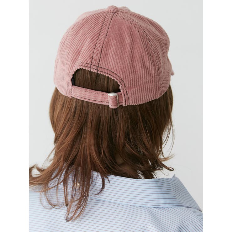 コーデュロイロゴキャップ[品番：MKSW0058236]｜jouetie（ジュエティ