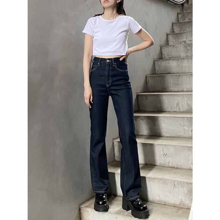 ハイウエストヴィンテージフレアデニム[品番：MKSW0056596]｜MURUA