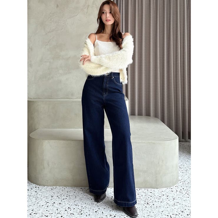 バックリボンデニムパンツ[品番：MKSW0064621]｜RESEXXY（リゼクシー