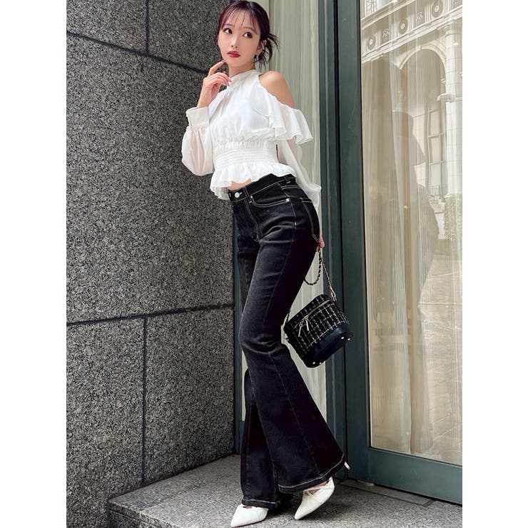 スタイルメイクフレアデニムパンツ[品番：MKSW0067618]｜RESEXXY