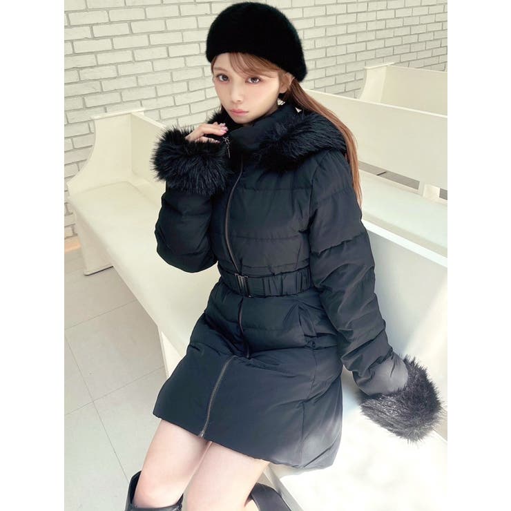 追加生産分】フード付ダウンコート[品番：MKSW0062492]｜RESEXXY