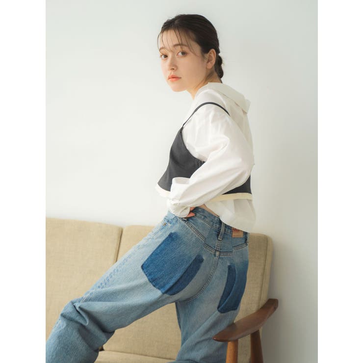 リメイクデザインルーズデニム[品番：MKSW0059283]｜Ungrid（アン