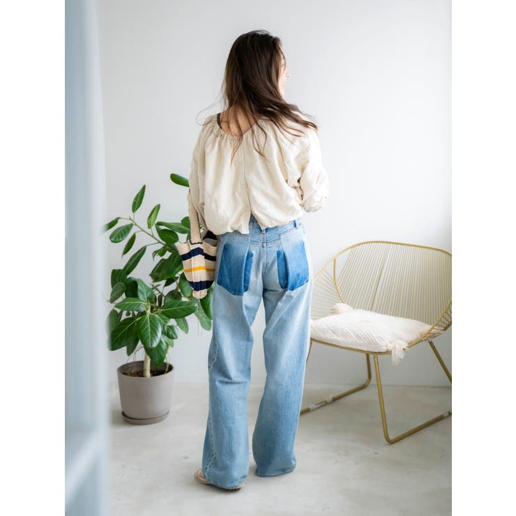 リメイクデザインルーズデニム[品番：MKSW0059283]｜Ungrid（アン