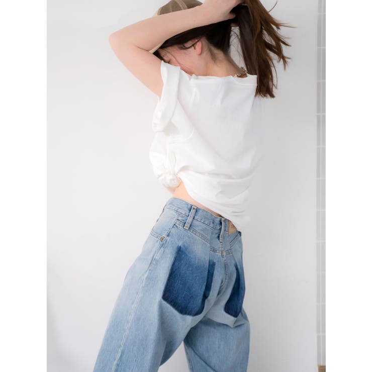 リメイクデザインルーズデニム[品番：MKSW0062933]｜Ungrid（アン