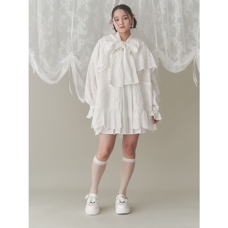 レースジャケット[品番：MKSW0061864]｜merry jenny（メリージェ二ー