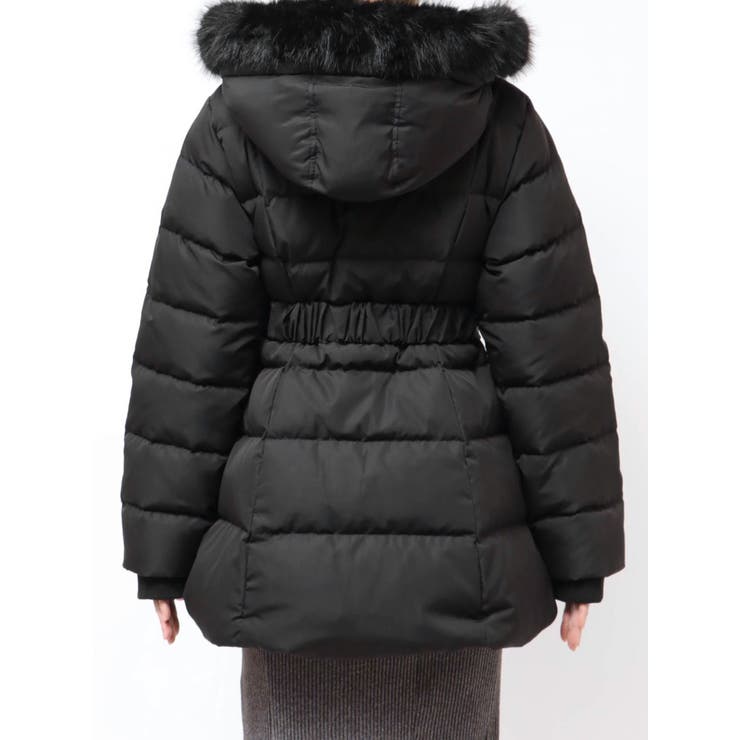 フェイクファーフードレディダウンコート[品番：MKSW0066771]｜EATME