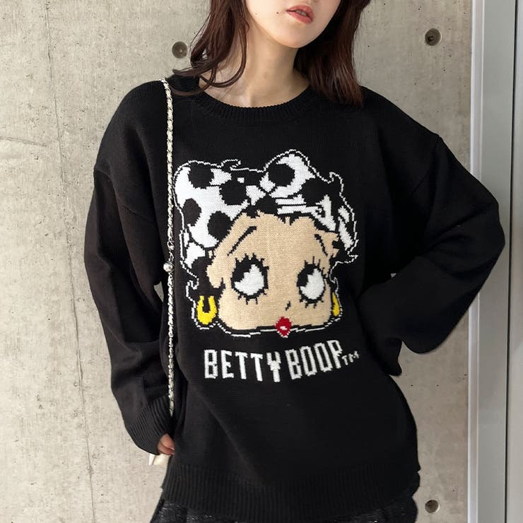 BETTY BOOPニットトップス[品番：MJNW0002901]｜me Jane（ミージェーン