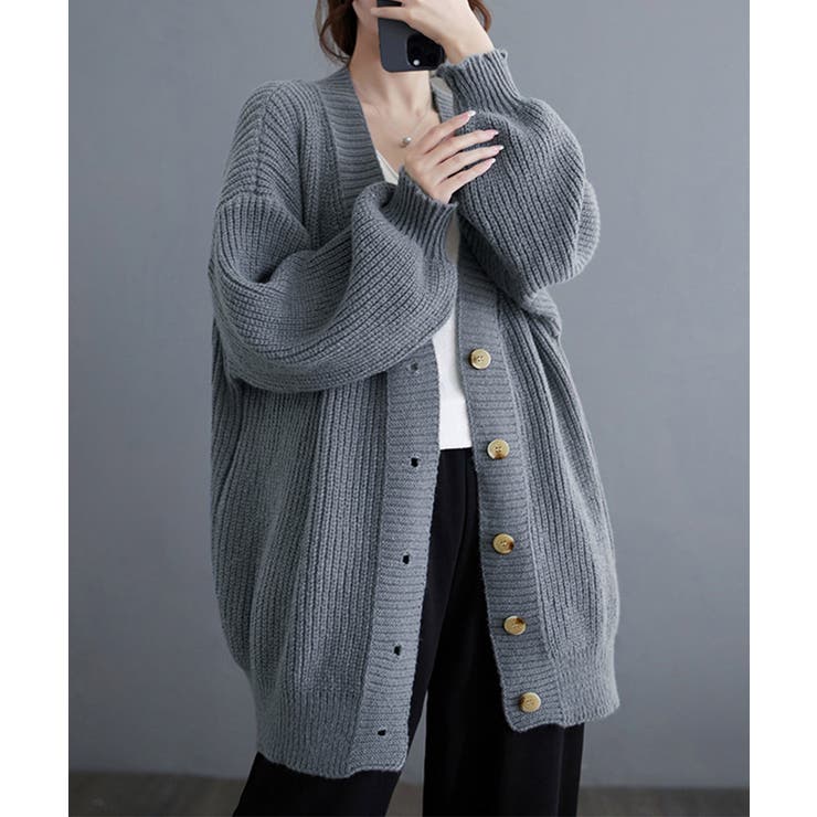 ニットカーディガン レディース アウター[品番：AGCW0006190