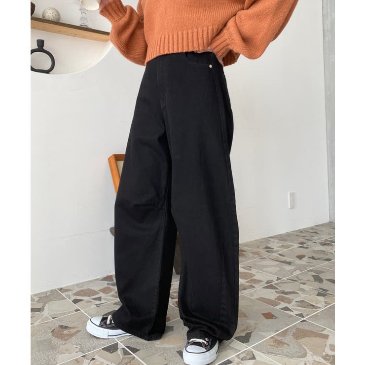 カーブデニム[品番：ERMW0000276]｜moment+（モーメントプラス）の