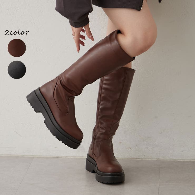 トラックソール ロングブーツ[品番：OLOW0016751]｜RMAF NICE CLAUP