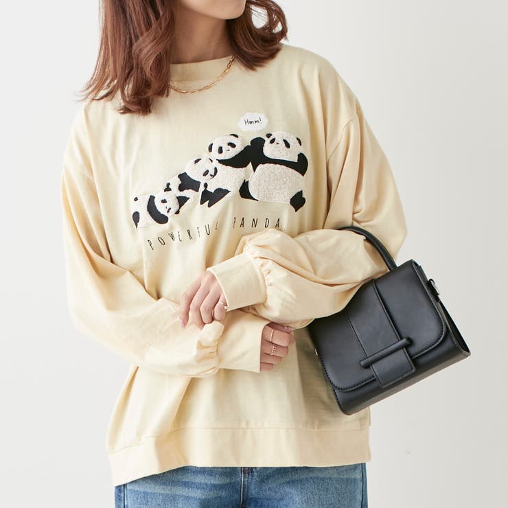 WEB限定】パンダボアプルオーバー[品番：NCLW0009483]｜NICE CLAUP