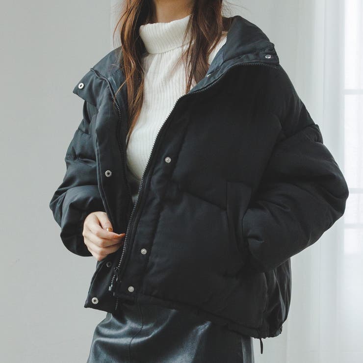 ショート丈ダウンジャケット 中綿 ブルゾン[品番：ORGW0000289]｜Ada