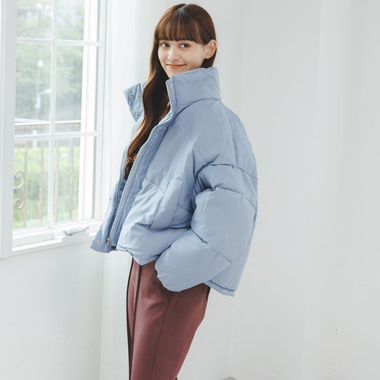 ショート丈ダウンジャケット 中綿 ブルゾン[品番：ORGW0000289]｜Ada
