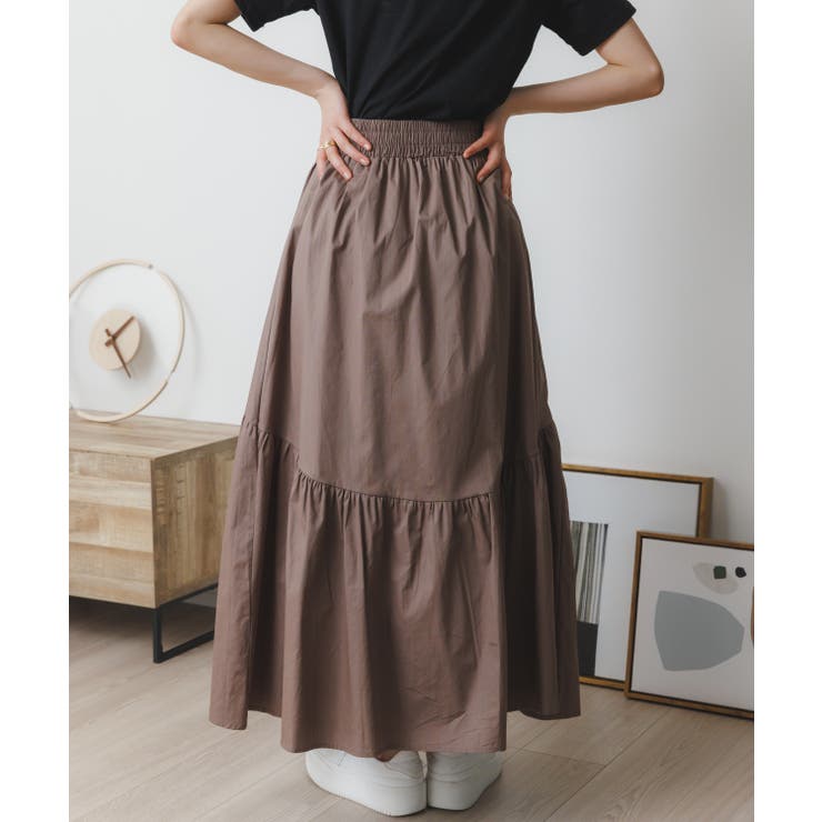 ラウンドティアードフレアスカート[品番：ORGW0000346]｜Ada.（エイダ