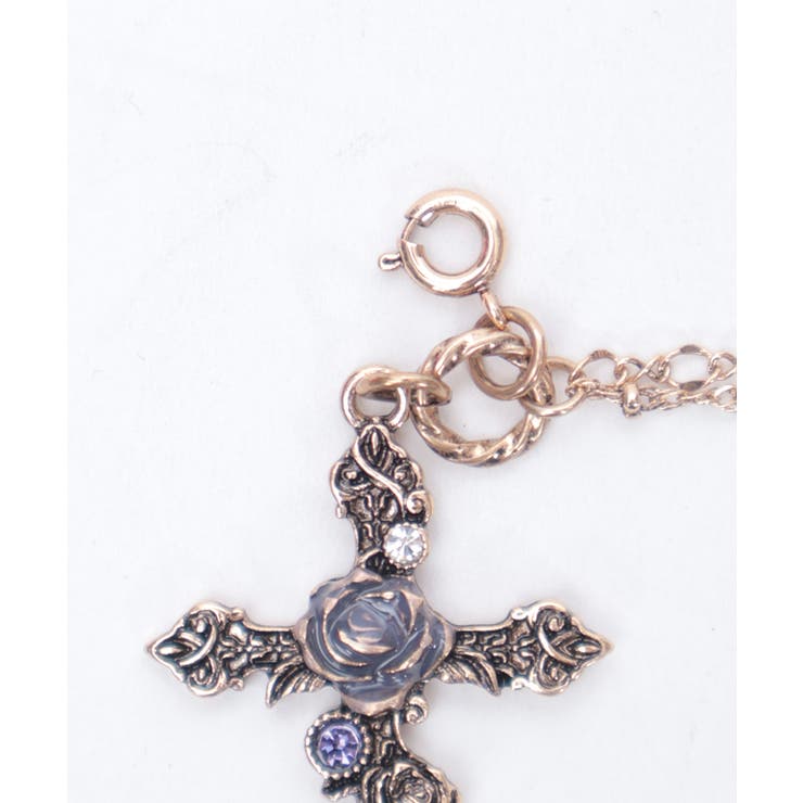 繊翳の薔薇十字マルチチェーン[品番：IGAW0006883]｜axes femme