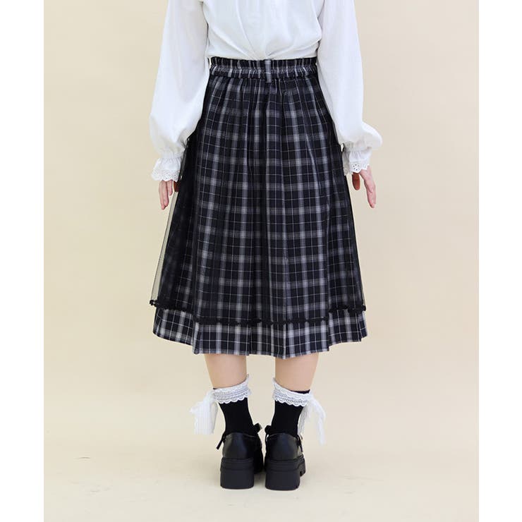 チェックセットアップ[品番：IGAW0005952]｜axes femme（アクシーズ