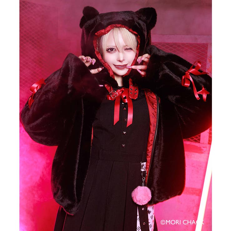 グルーミー』ファーブルゾン[品番：IGAW0006933]｜axes femme