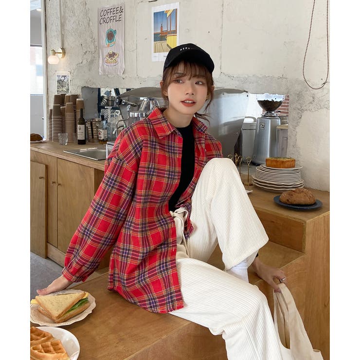 BIGチェックシャツ[品番：ADEW0000859]｜ad thie（アドティエ）の