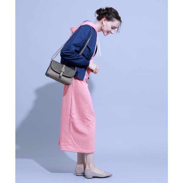 裏起毛マキシ丈ロングパーカーワンピース 裏フリース ロングワンピース