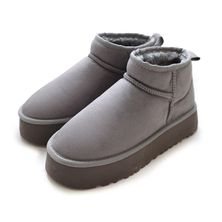 厚底 ムートンブーツ レディース[品番：BNZS1684162]｜AmiAmi