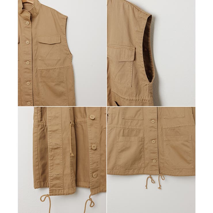 2way ミリタリー ジャケット[品番：AZ000004249]｜andme（アンドミー