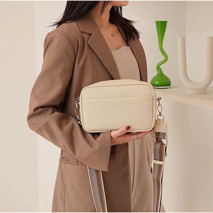 ショルダーバッグ キルティングレザー ミニクロスボディバッグ[品番