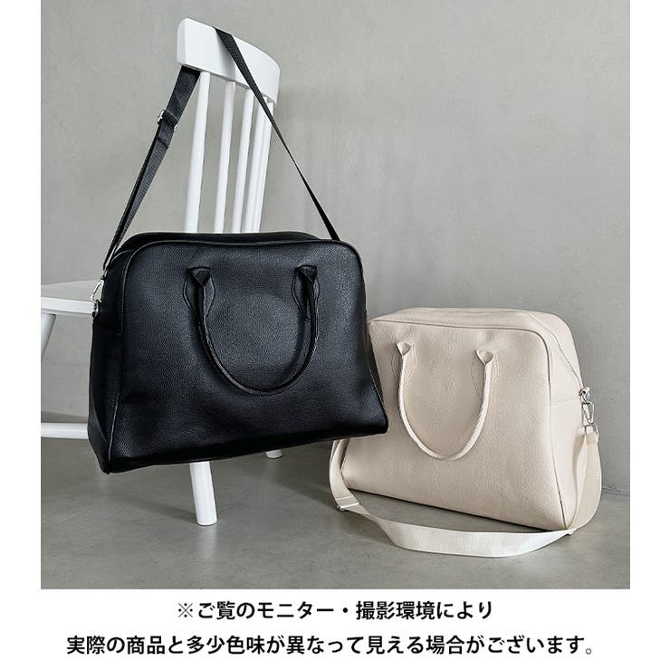 フェイクレザー大容量トラベルバッグ[品番：OUTW0000094]｜Outfitter