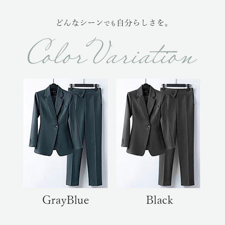 ビジネススーツ パンツスーツ セットアップ レディース[品番