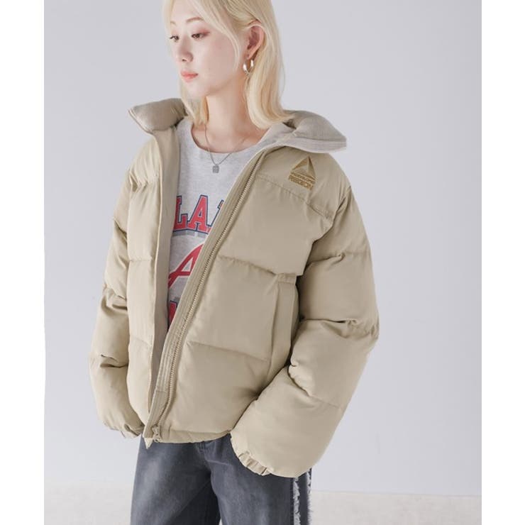 軽くて暖かい真冬の味方。中綿フェイクダウンジャケット[品番