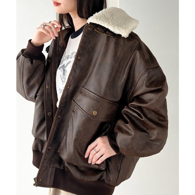 Java ジャバコラボ》ヴィンテージライクな主役級アイテム。襟ボア