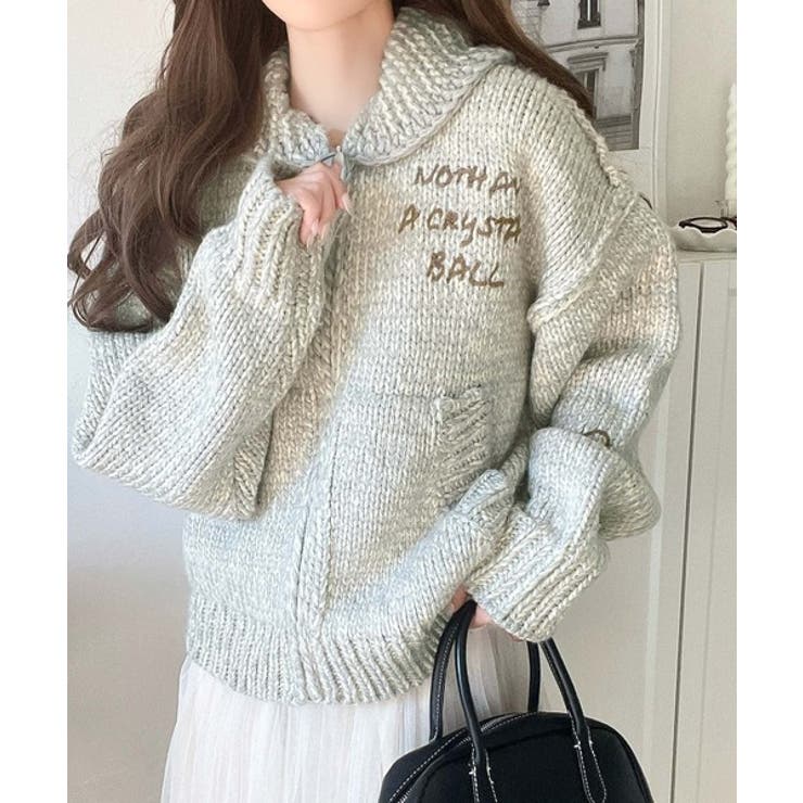 JaVa ジャバコラボ》大人のカウチン。ロービングカウチンニット