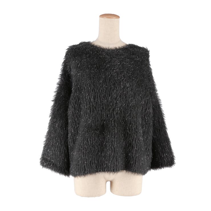 ふんわりラメシャギーニットトップス[品番：PA000017700]｜coca（コカ