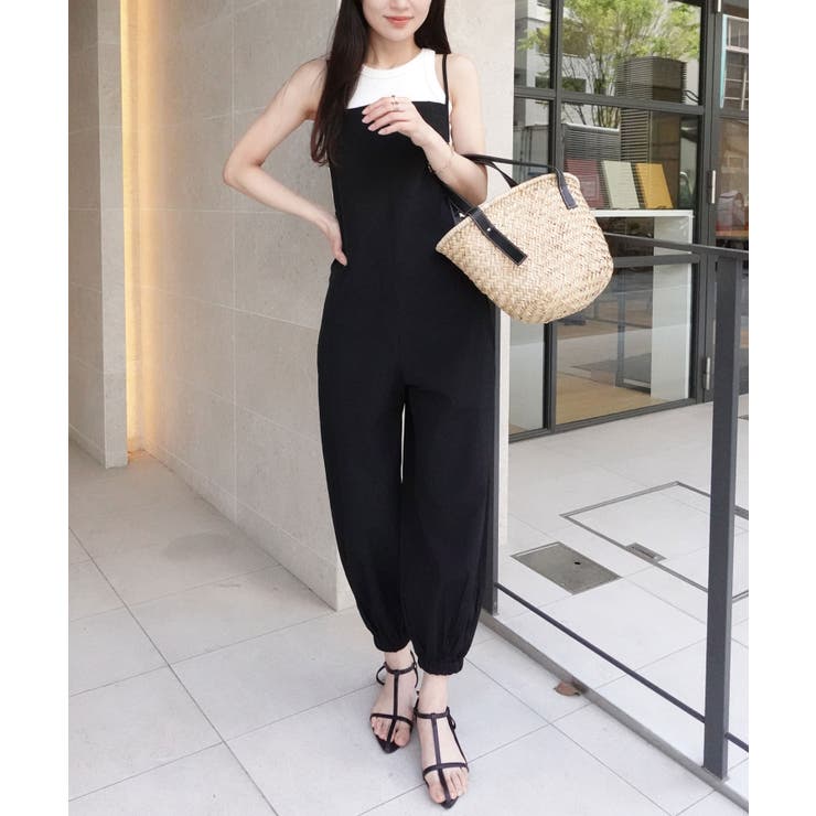 ギャザーサロペット【ラッシュガード】[品番：TRIW0003705]｜CORNERS