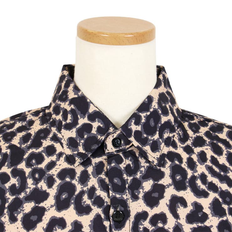 柄シャツ ヒョウ柄 レオパード柄[品番：DCTW0004223]｜Decorative