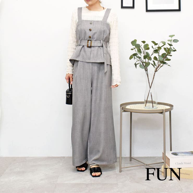 ビスチェセットアップ[品番：TRNW0000883]｜FUN（ファン）のレディース