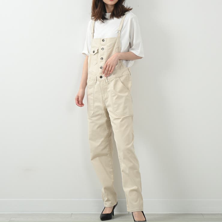 ツイルステッチサロペットパンツ サロペットパンツ オールシーズン