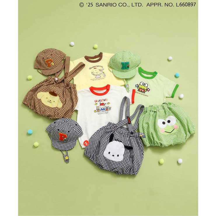 サンリオキャラクターズ】サス付きおしりモチーフブルマ[品番