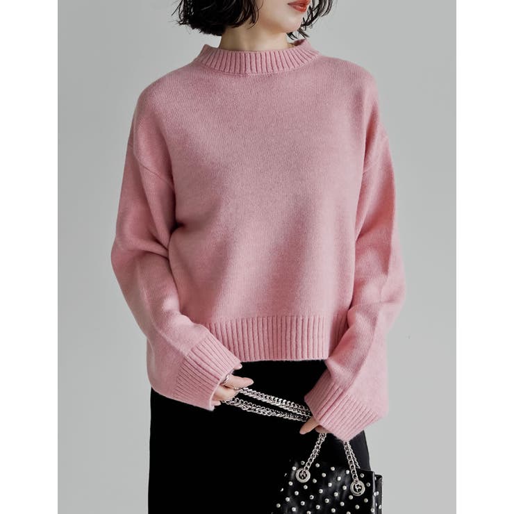 累計販売枚数1 1万枚突破！][新色追加]アルパカタッチクロップド丈