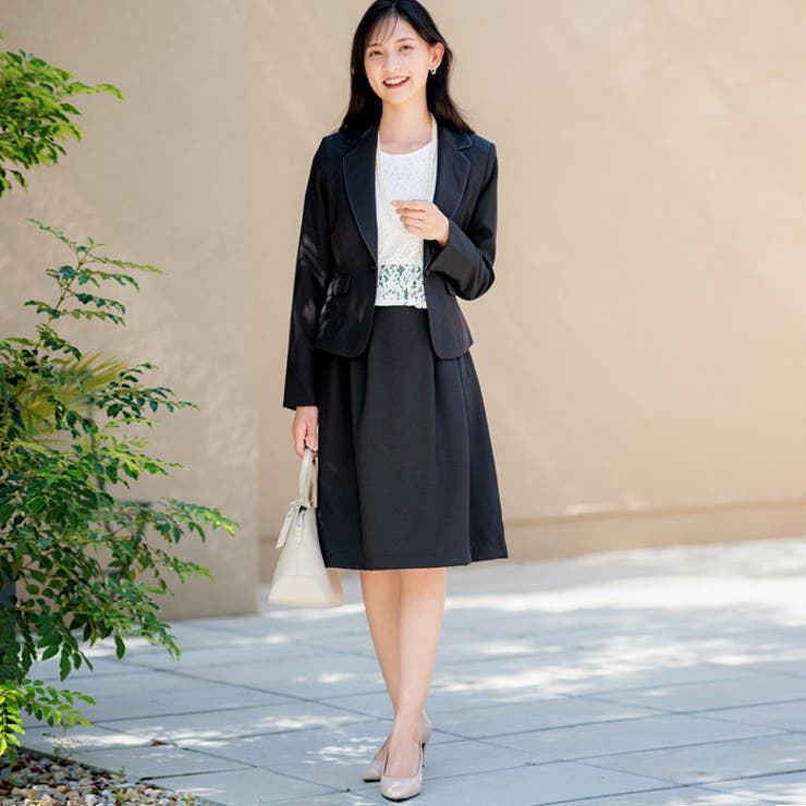 入卒式 セレモニー】ツイード着回し5点セットスーツ 2ジャケット