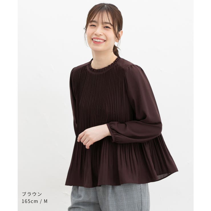 トップス ブラウス 長袖[品番：HNSW0010268]｜Honeys（ハニーズ）の