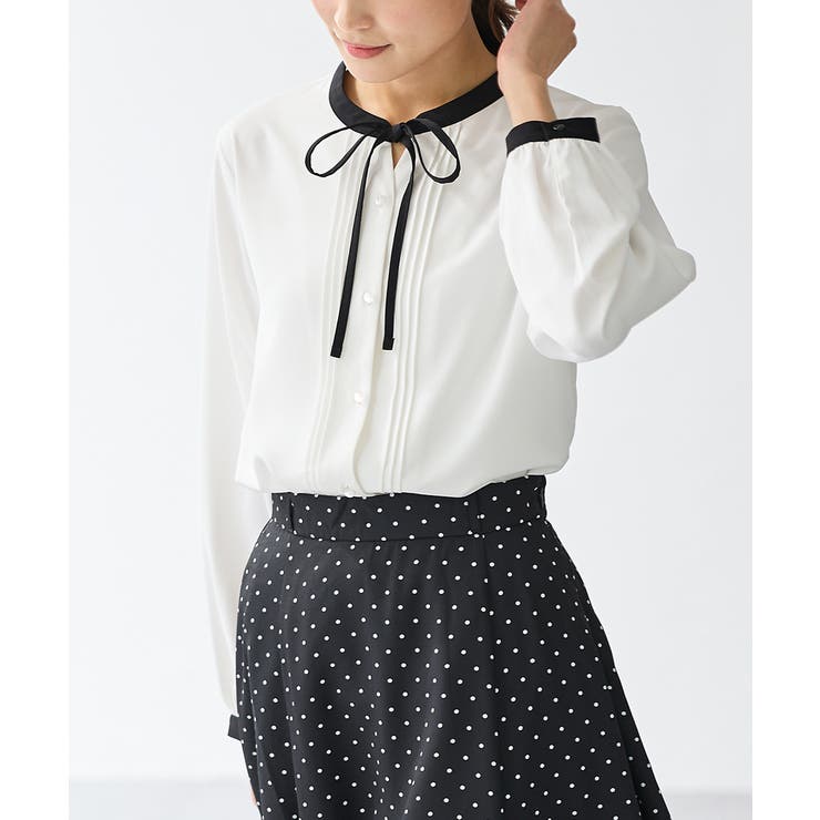 トップス ブラウス 長袖[品番：HNSW0009560]｜Honeys（ハニーズ）の