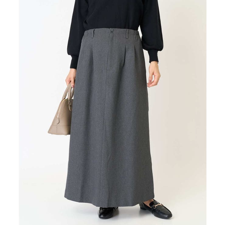 2WAY】サスペンダー付きIラインスカート[品番：ITKW0019427]｜a.v.v