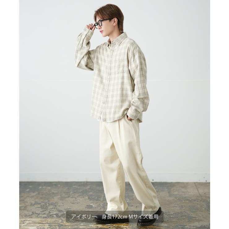 チェックシャツ メンズ ネルシャツ[品番：IP000006778]｜improves