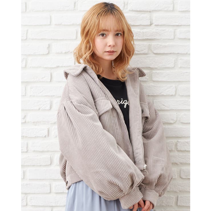 フロントZIPコーデュロイブルゾン[品番：INGW0006302]｜INGNI （イング