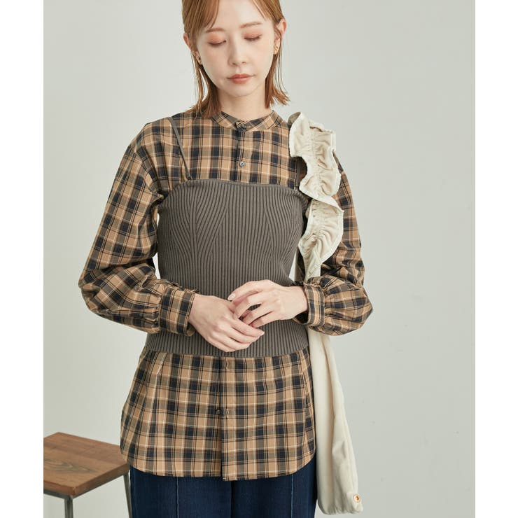 シアーリボンブラウス[品番：RPCW0038214]｜ROPE' PICNIC（ロペ